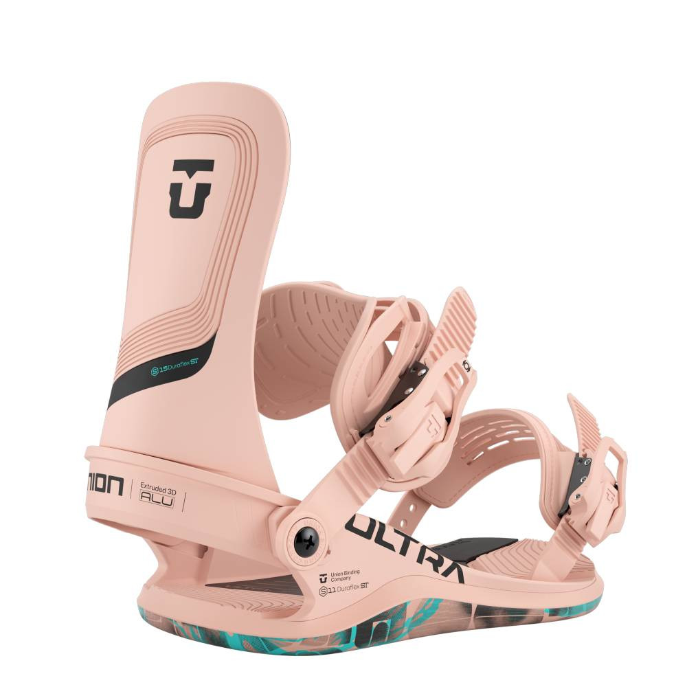 http www.zumiez.com union-milan-womens-snowboard-bindings-2016.html Union Women's Legacy Snowboard Bindings 2026 Pink / L The extruded anodized aluminum heelcup reduces weight while maintaining strength and stiffness Union Flite Pro Black Snowboard