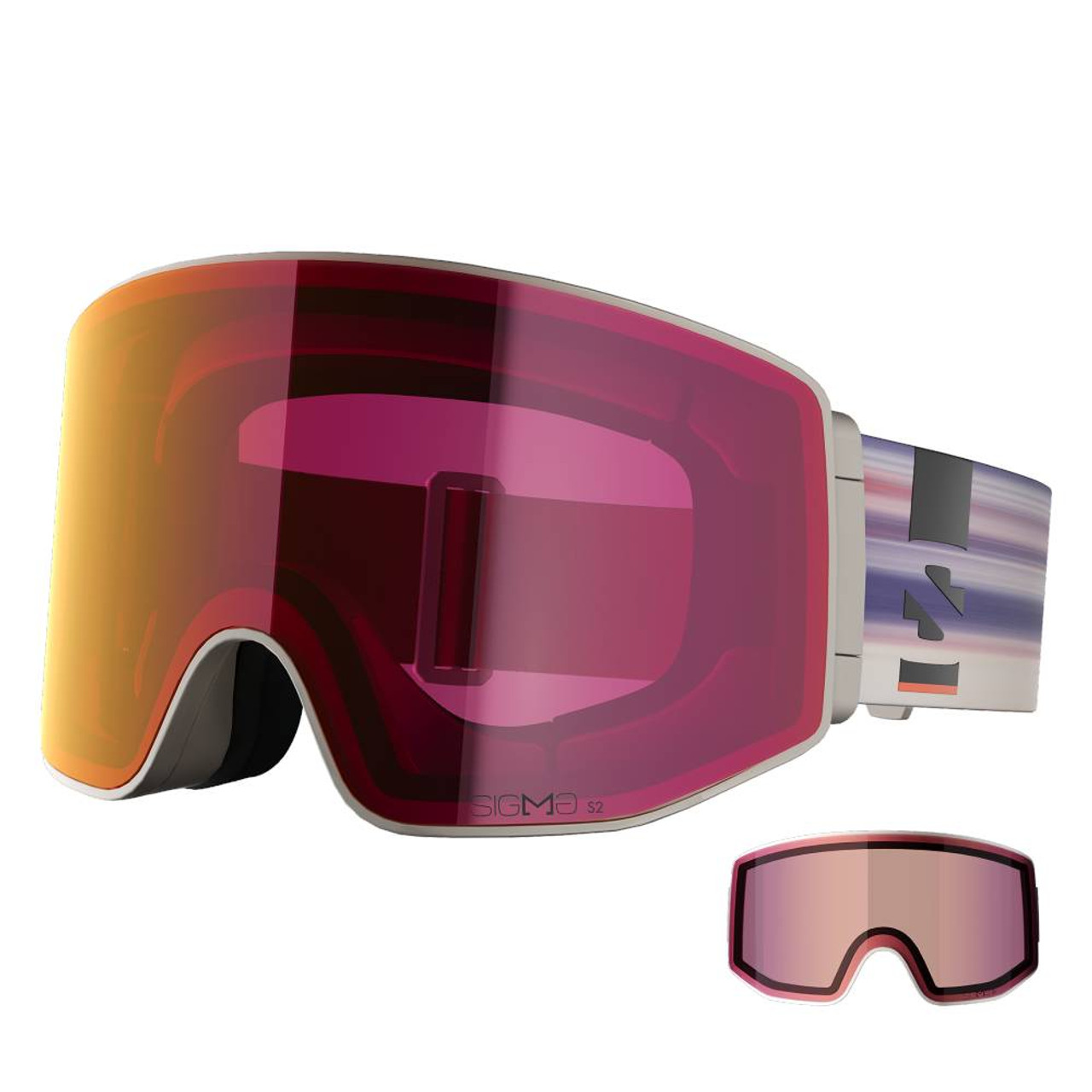スキー・スノーボードアクセサリー 2024-25 SALOMONPRIME SIGMA PHOTO MIPS Salomon 2023 Blk Driver Prime Sigma Photo MIPS Helmet