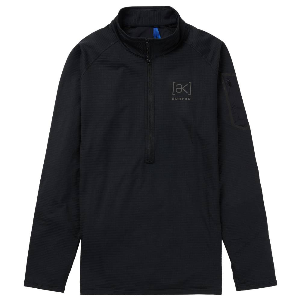 Burton [ak] Helium Grid Mens Half-Zip Fleece 2026 | Corbetts Ski +