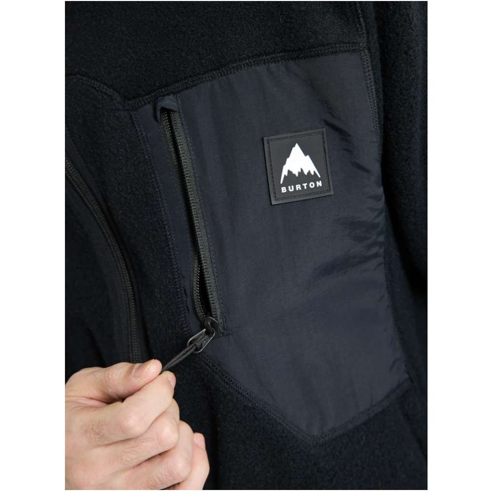 Burton Cinder Mens Full-Zip Fleece 2026 | Corbetts Ski + Snowboard