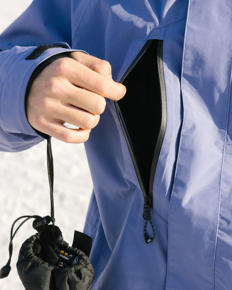 686 GORE-TEX 青色 Mサイズ 686 Gore-Tex Core Shell Mens Jacket 2026 | Corbetts Ski + Snowboard