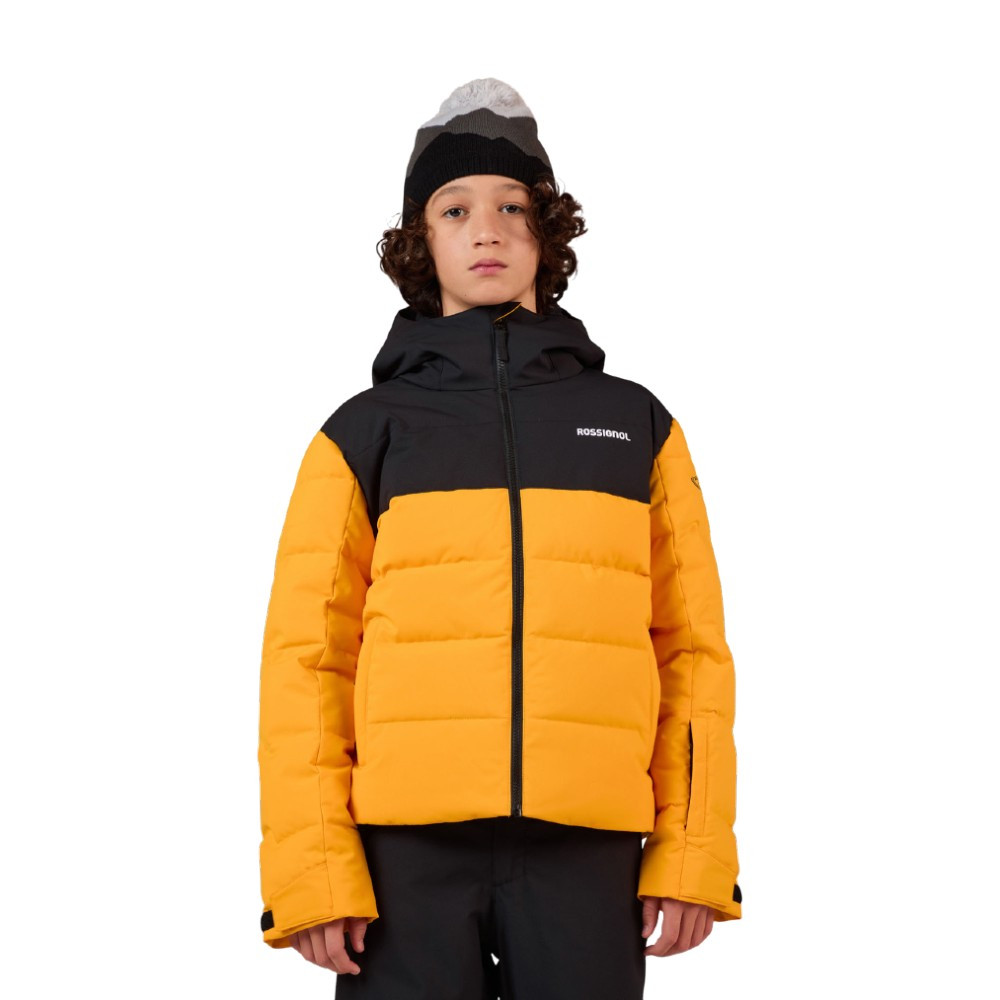 ROSSIGNOL イエロー ダウンジャケット Rossignol Siz Quilted Boys Jacket 2026 | Corbetts Ski + Snowboard