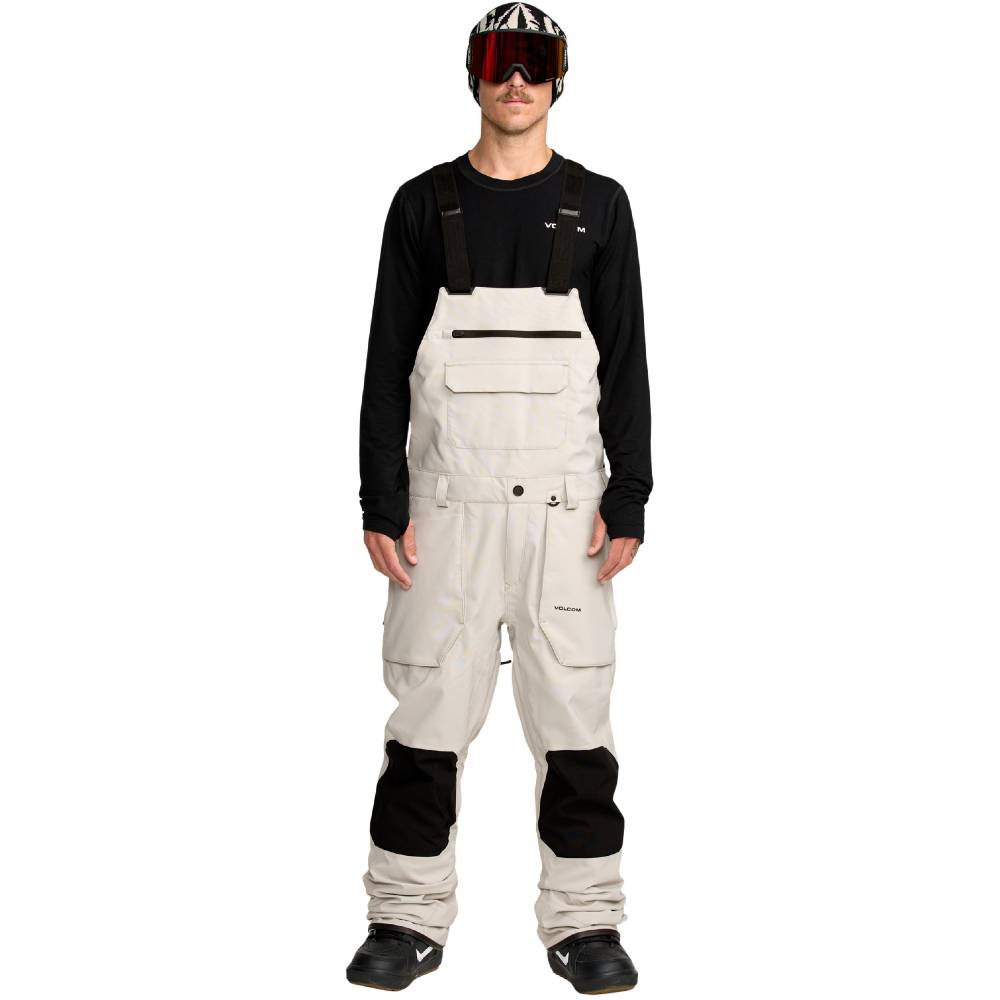VOLCOM オリーブ色 スノーボード オーバーオール Volcom Roan Mens Bib Overall 2026 | Corbetts Ski + Snowboard
