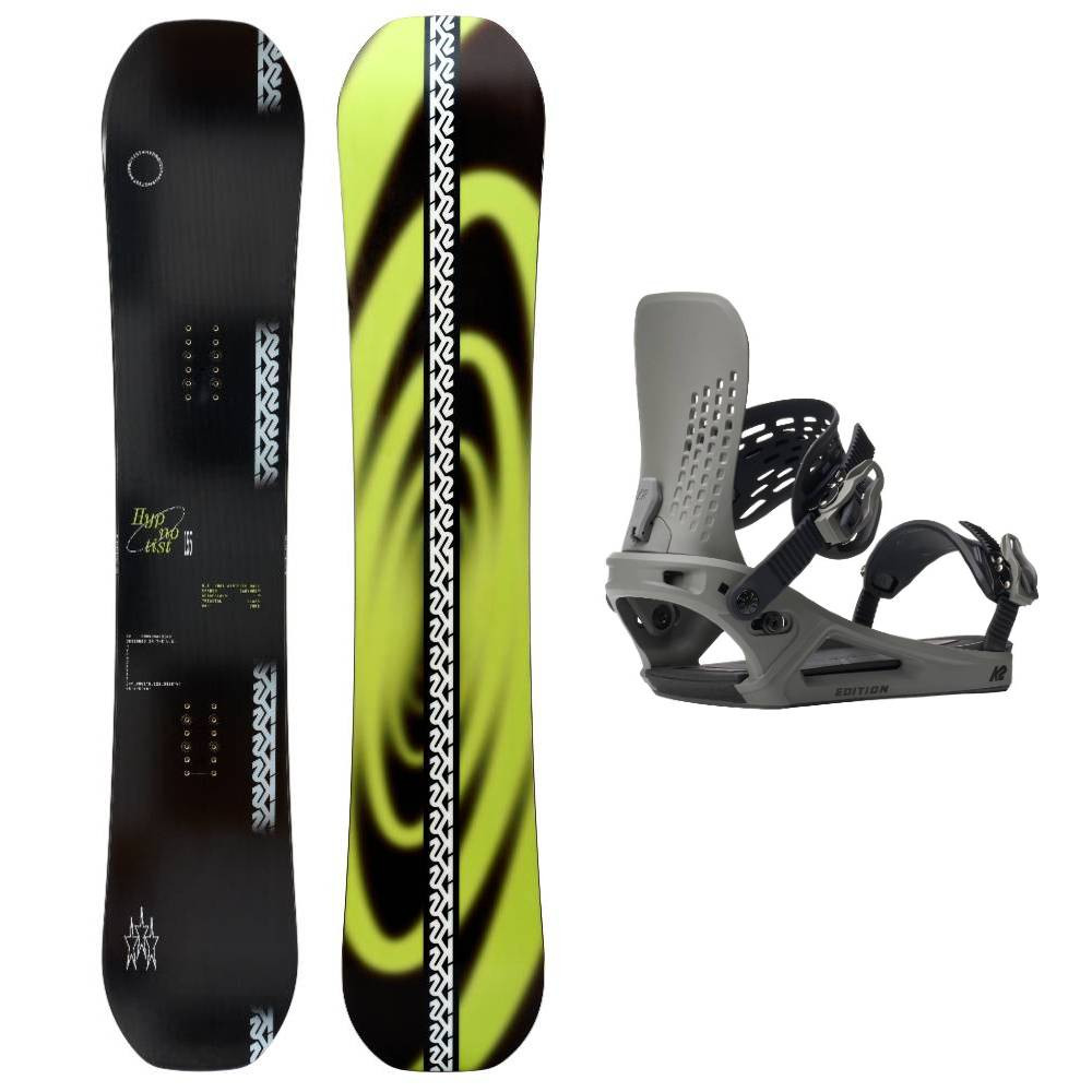 K2 Hypnotist Snowboard w K2 Edition Snowboard Bindings Package