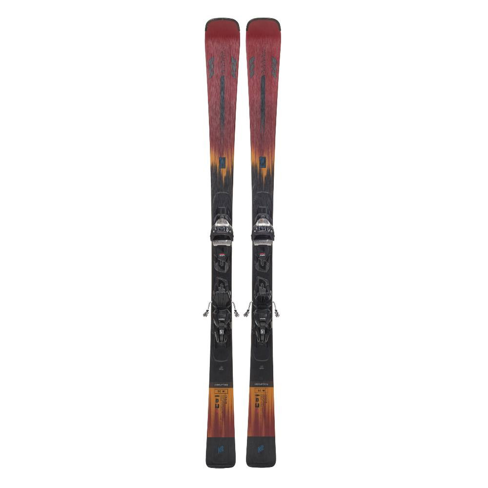 K2 Disruption SC Womens Skis w ER3 10 Compact QC GW Bindings 2024