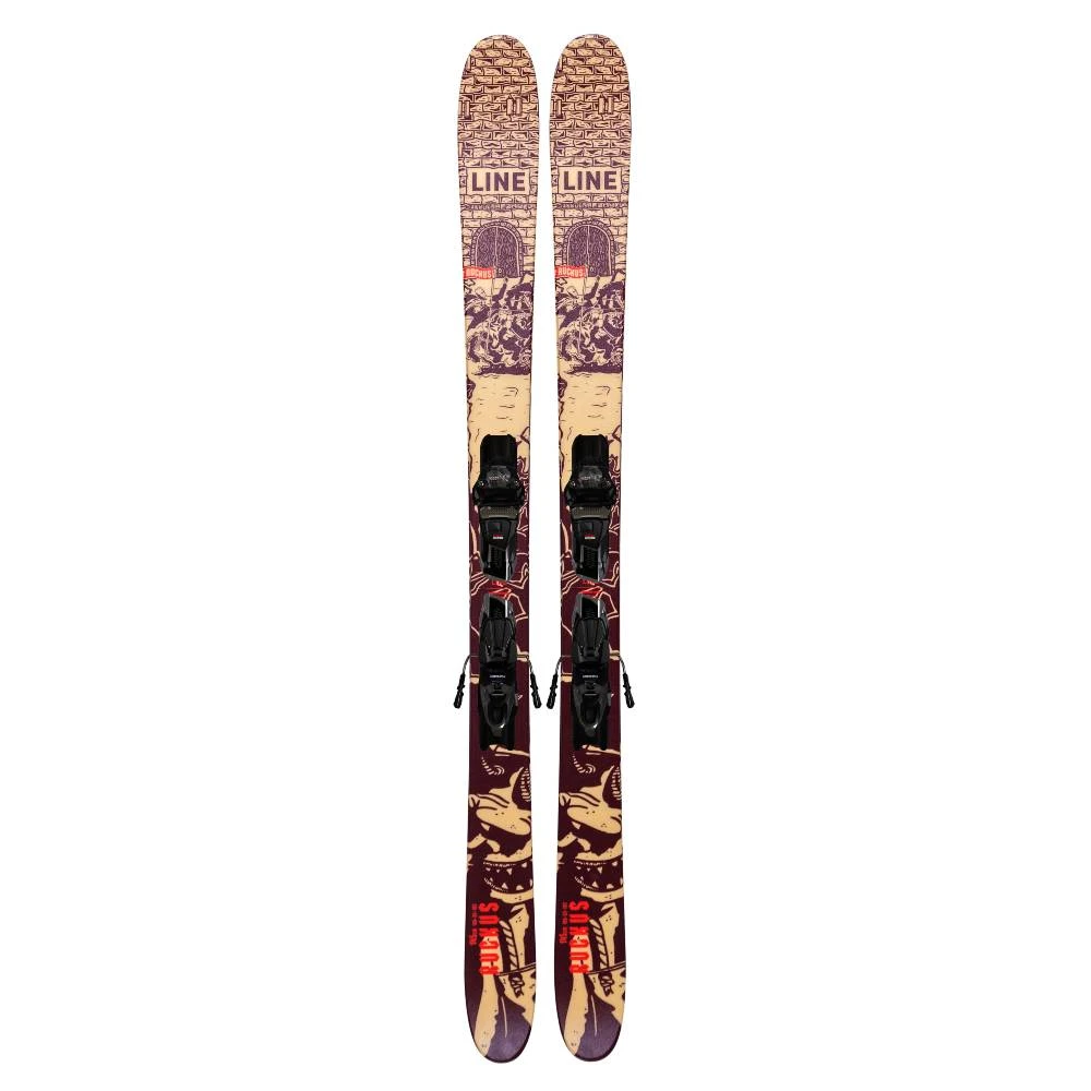 Line Ruckus JR Skis w Squire 10 QC Bindings 2026 | Corbetts Ski + Snowboard