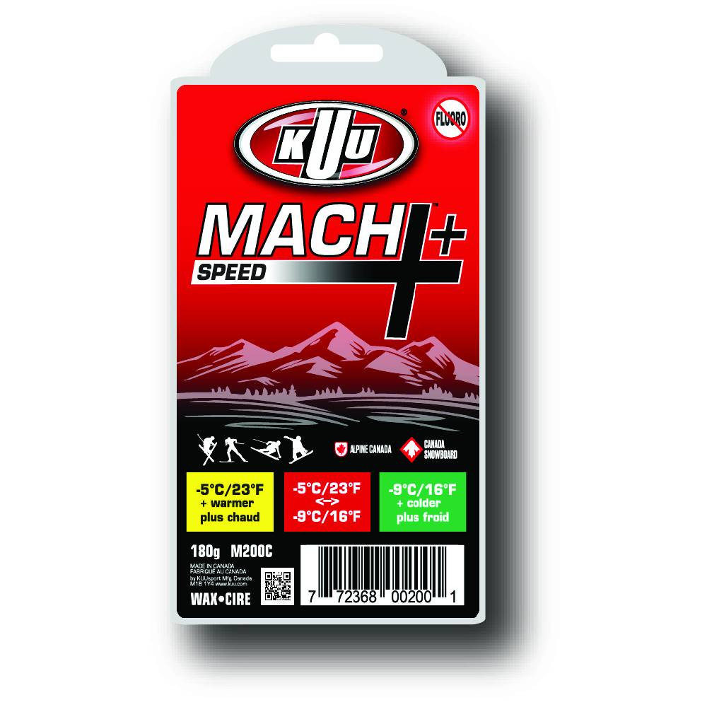 WAXページ Kuu Mach+ Speed 3 Temp Wax - 180g 2026 | Corbetts Ski + Snowboard