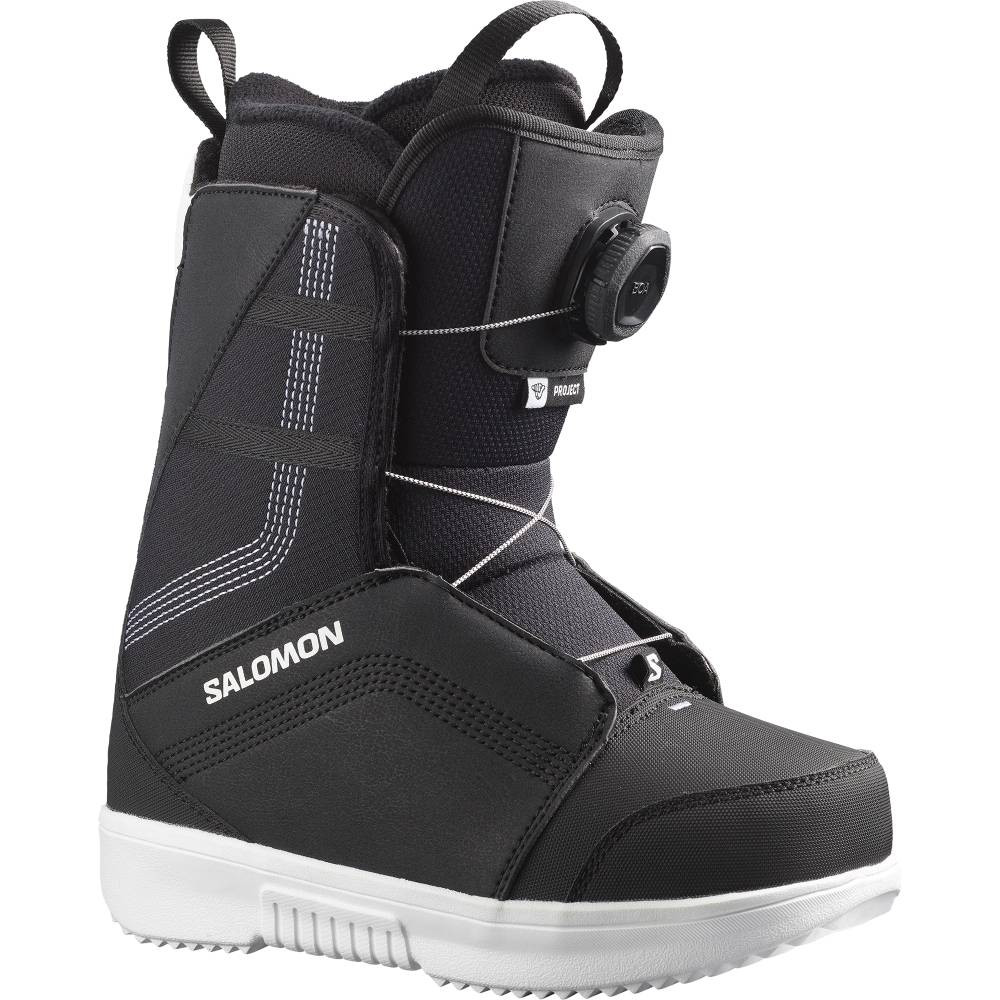 スノーボード SALOMON LAUNCH Boa JR 21.0 Salomon Project BOA JR Snowboard Boots 2027 | Corbetts Ski + Snowboard