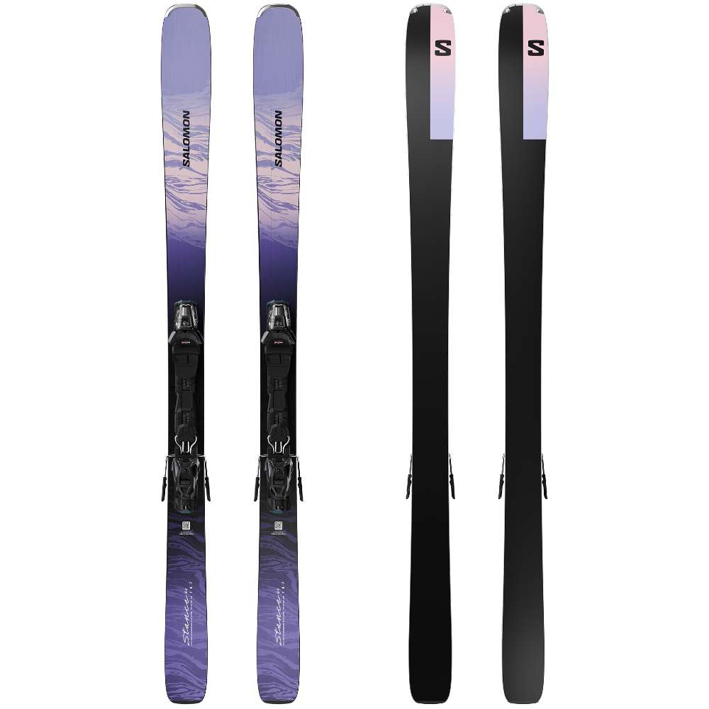 salomon 84 skis Women's Stance 2025 167 so whether youre skiing on fresh snow or on a slope at the end of the day Salomon Stance 84 Skis 2022