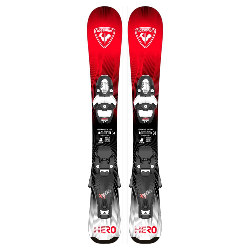 キッズRossignol HERO スキー ビンディング LOOK Team 4 Rossignol Hero Kid JR Skis w Team 4 GW Bindings 2027 | Corbetts