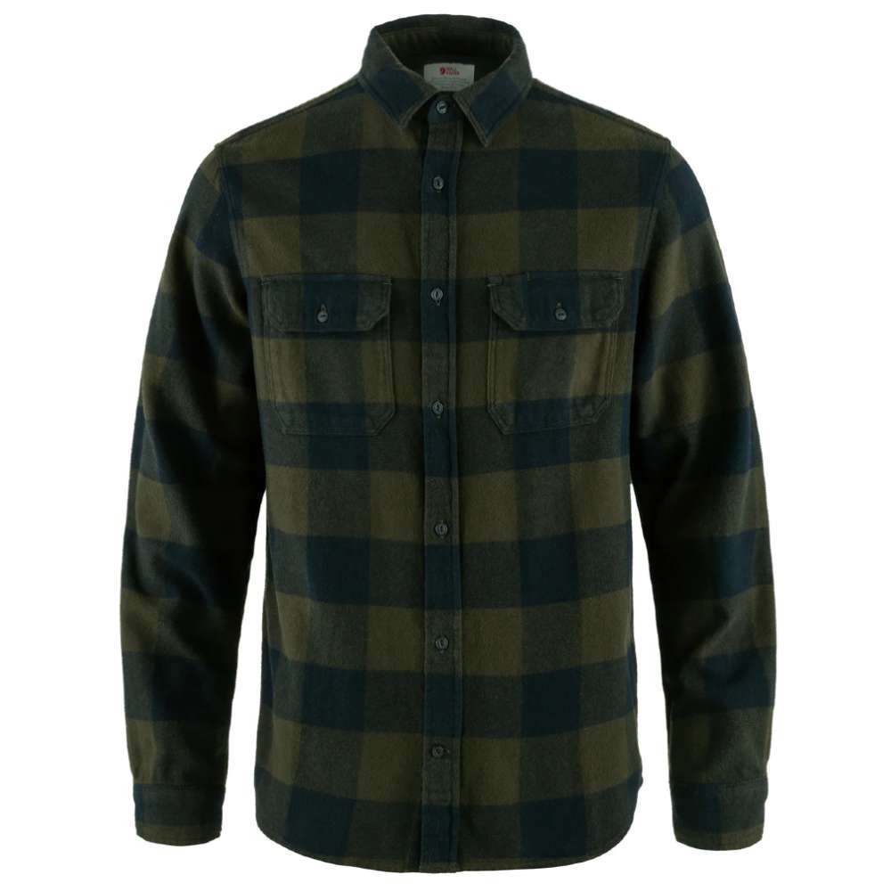 Fjallraven Ovik Heavy Flannel Mens Shirt 2027 | Corbetts Ski +