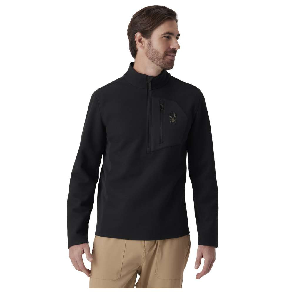 Spyder Bandit Sweater Fleece Mens 12 Zip 2027 | Corbetts Ski +
