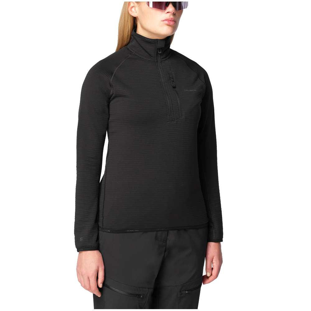 Salomon Essential Lightwarm Womens Half Zip 2027 | Corbetts Ski +