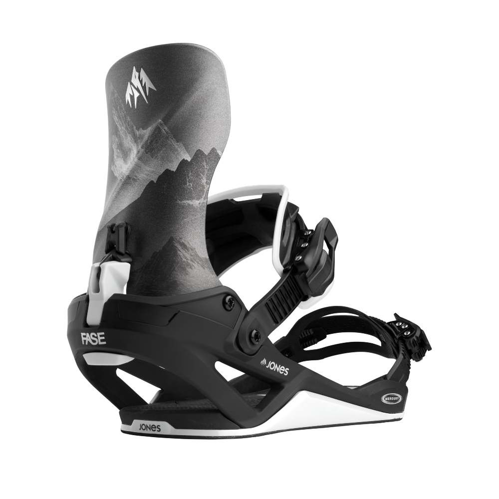 Jones Mountain Twin Snowboard w Jones Mercury FASE Snowboard