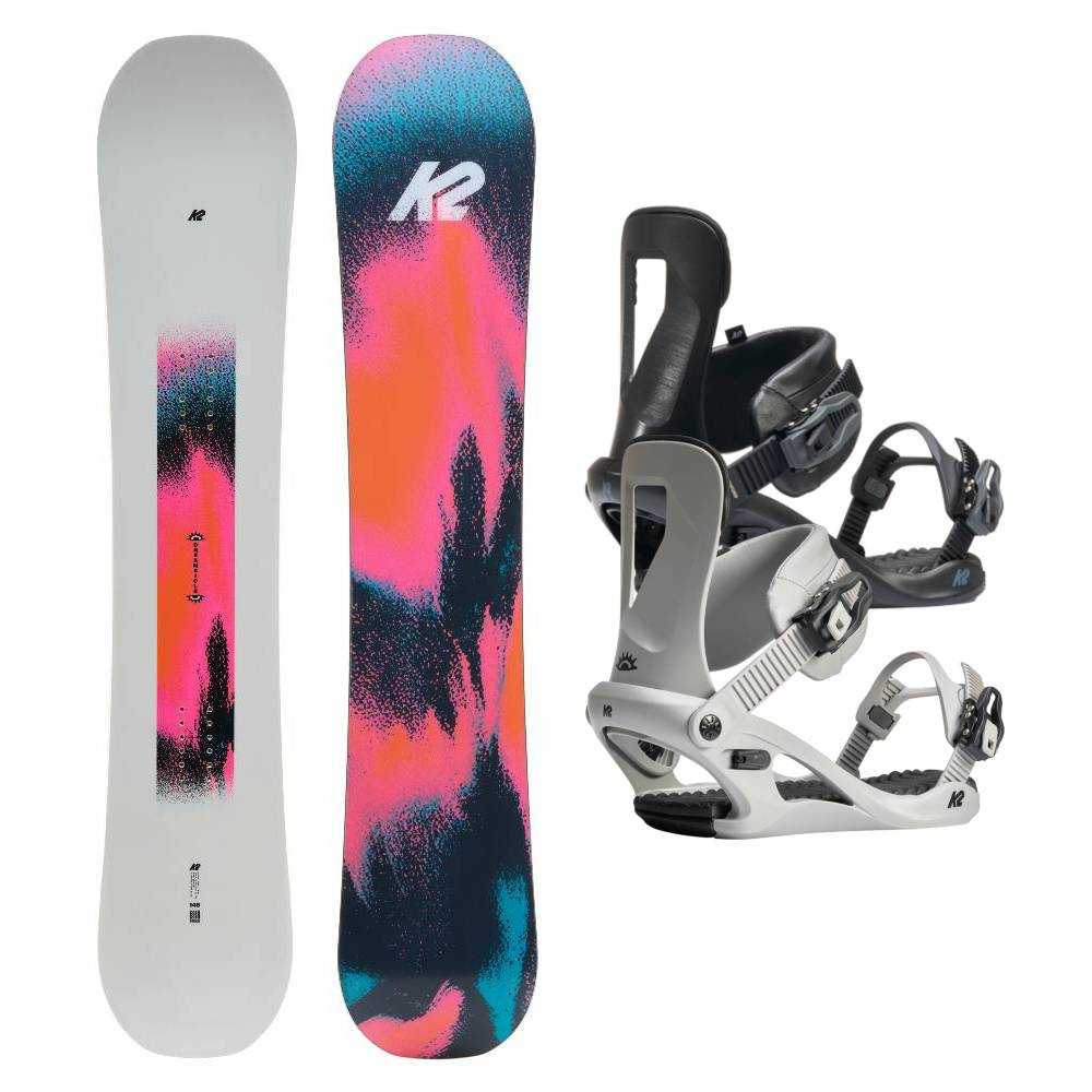 K2 Dreamsicle Womens Snowboard w K2 Bedford Snowboard Bindings