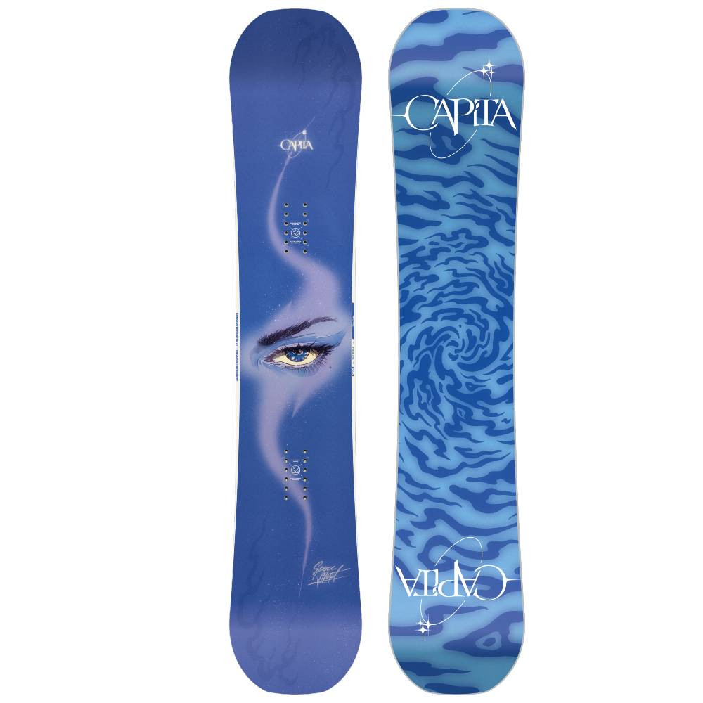 CAPiTA Space Metal Fantasy Womens Snowboard w Union Contact