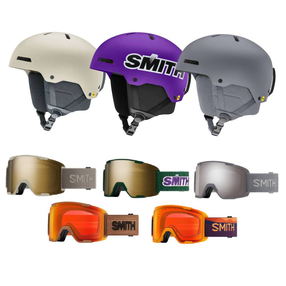Smith Rodeo MIPS Helmet w Smith Stash XL Goggle Package 2027