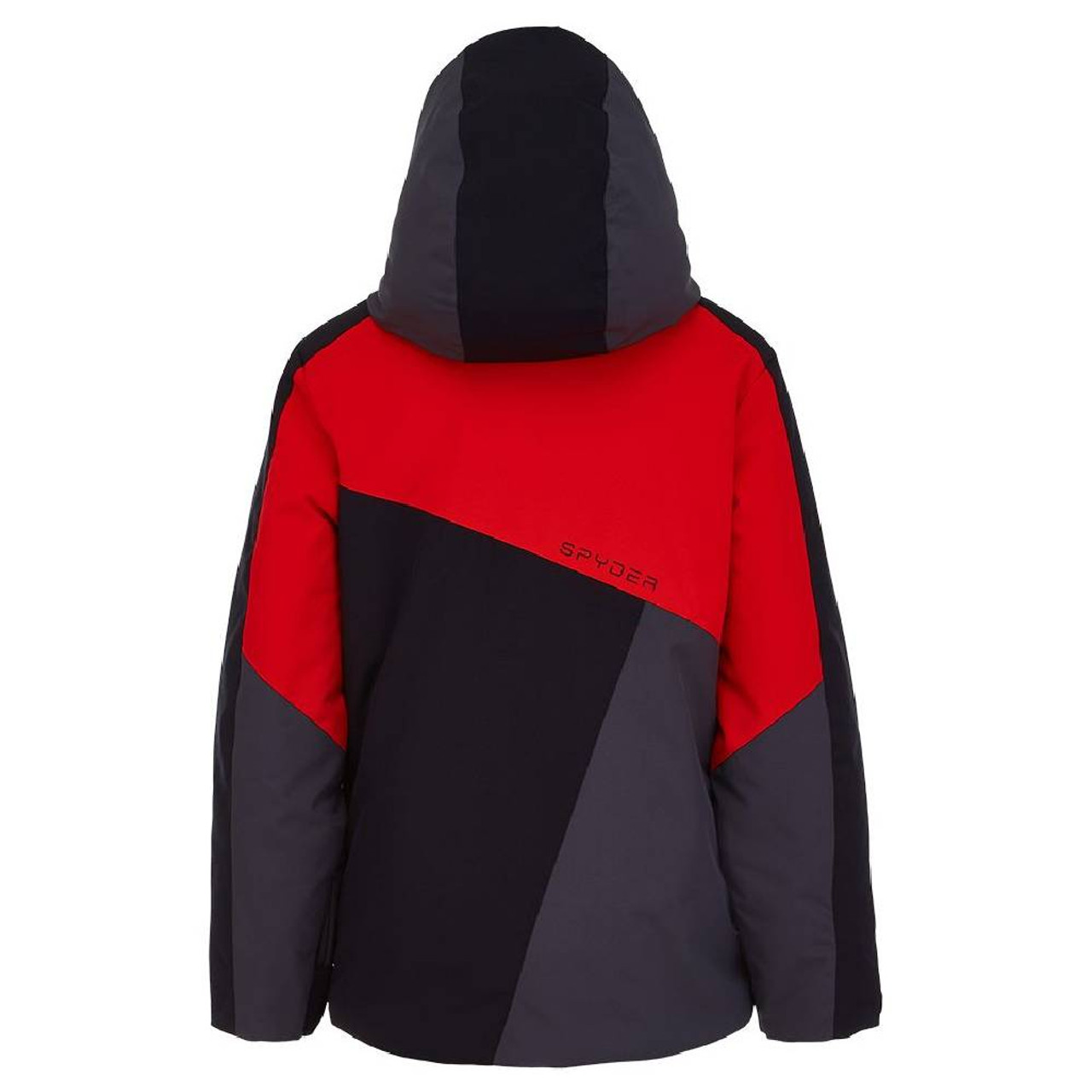 GMC Spyder Black and Red Qtr Zip Fleece Jacket