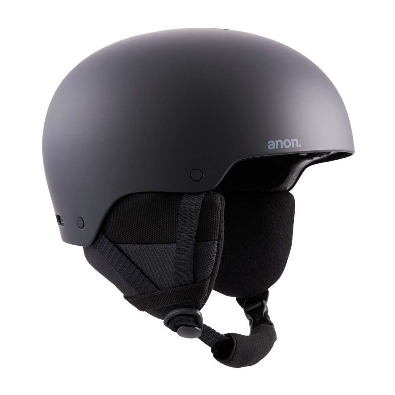 anon. RAIDER 3 ROUND FIT ヘルメット マットブラック Anon Raider 3 Ski & Snowboard Helmet | Helmets & Pads | Anon
