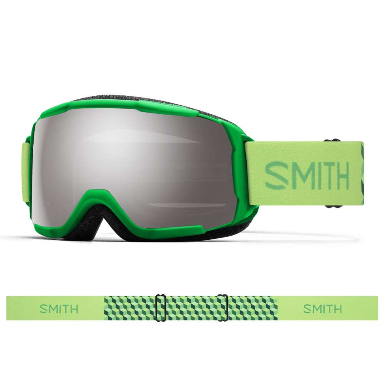 Smith Optics Youth Grom CP Snow Goggles Black Frame/ChromaPop Everyday Rose Smith Grom JR Goggle 2024 | Corbetts Ski + Snowboard