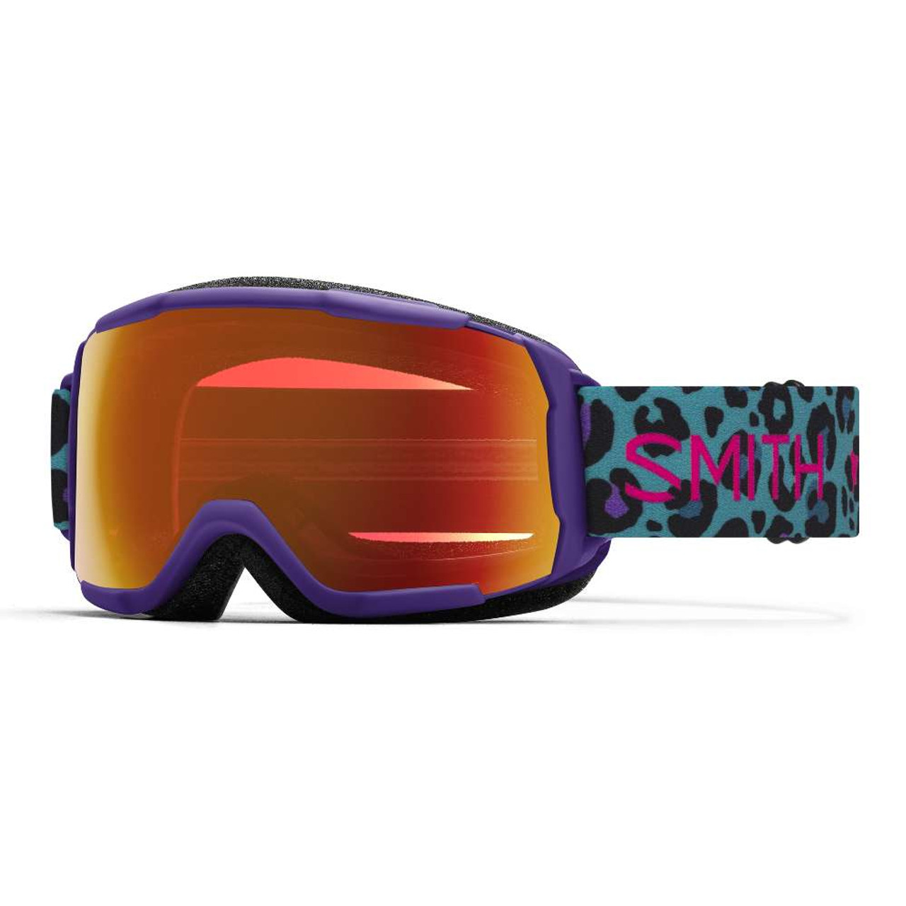 Smith Optics Youth Grom CP Snow Goggles Black Frame/ChromaPop Everyday Rose Smith Grom JR Goggle 2024 | Corbetts Ski + Snowboard