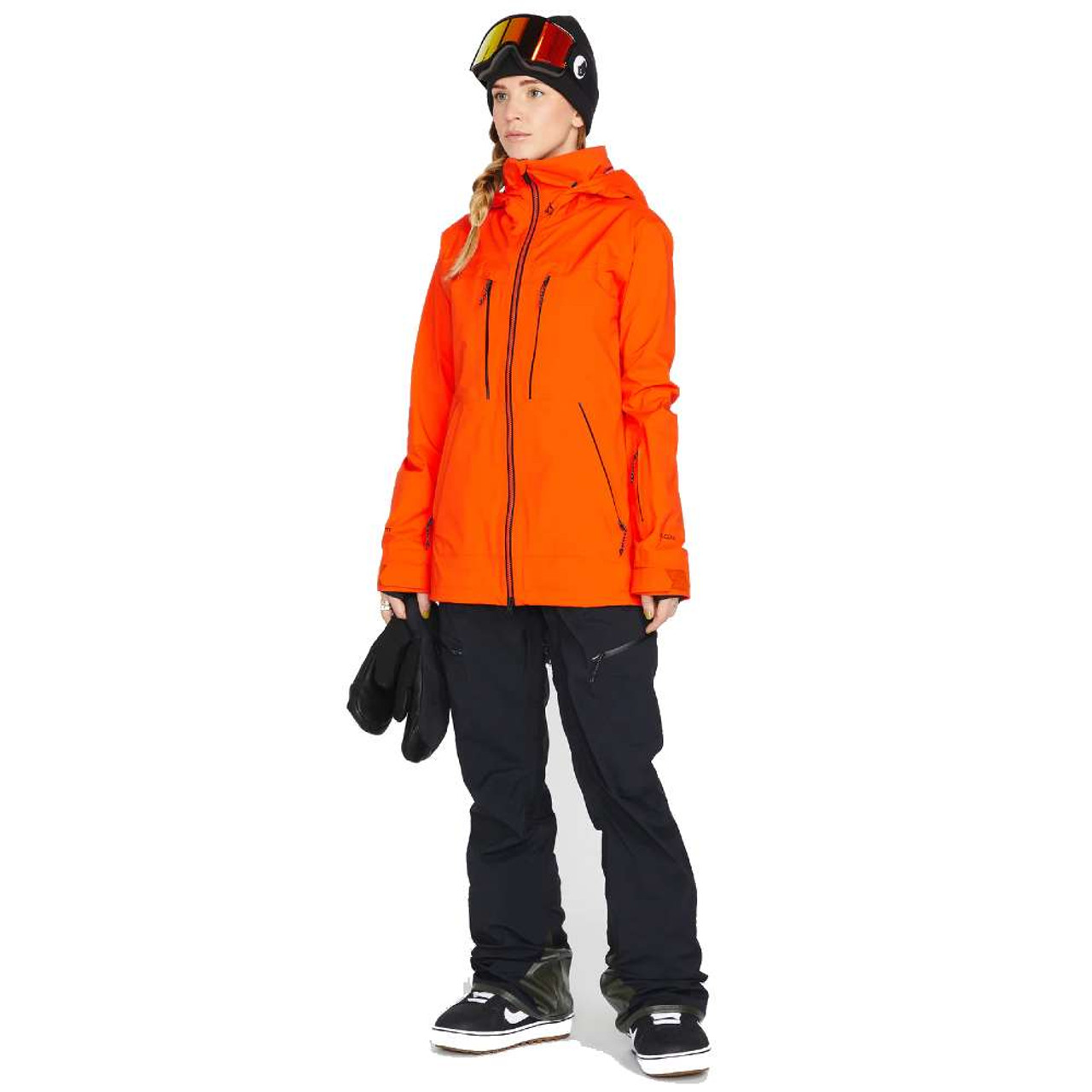 【美品】volcom GORE-TEX レディースS プルオーバー VOLCOM 23-24 ボルコム FERN INSULATED GORE PULLOVER