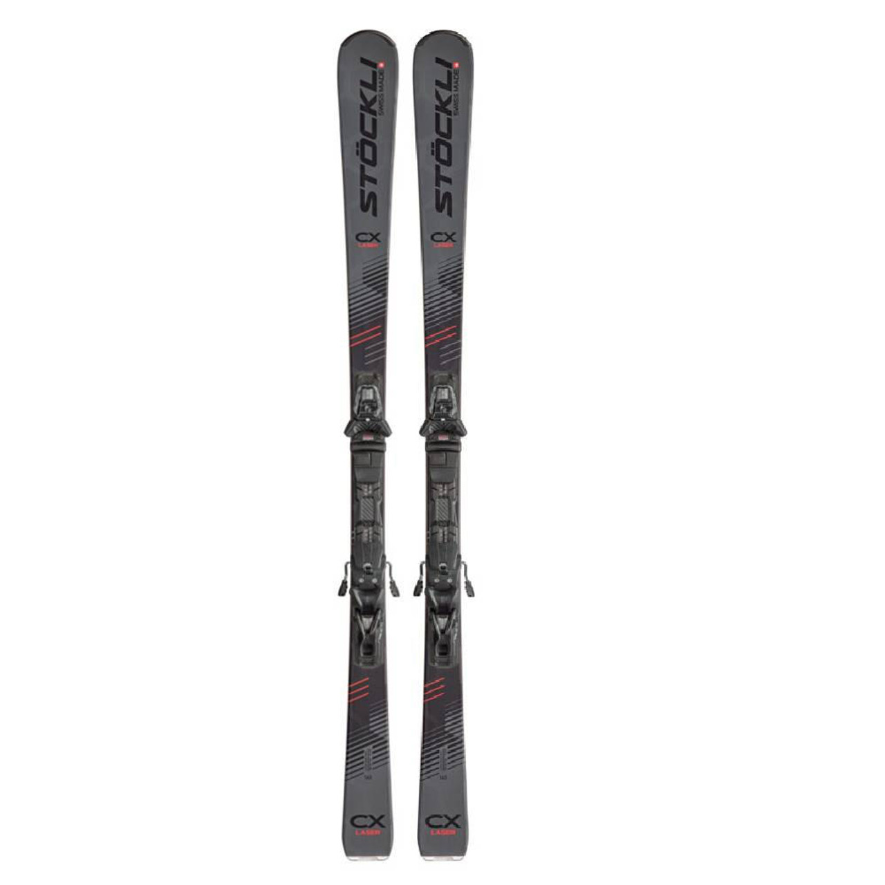 2024 Stockli Laser CX Skis w/ SRT 12 Bindings