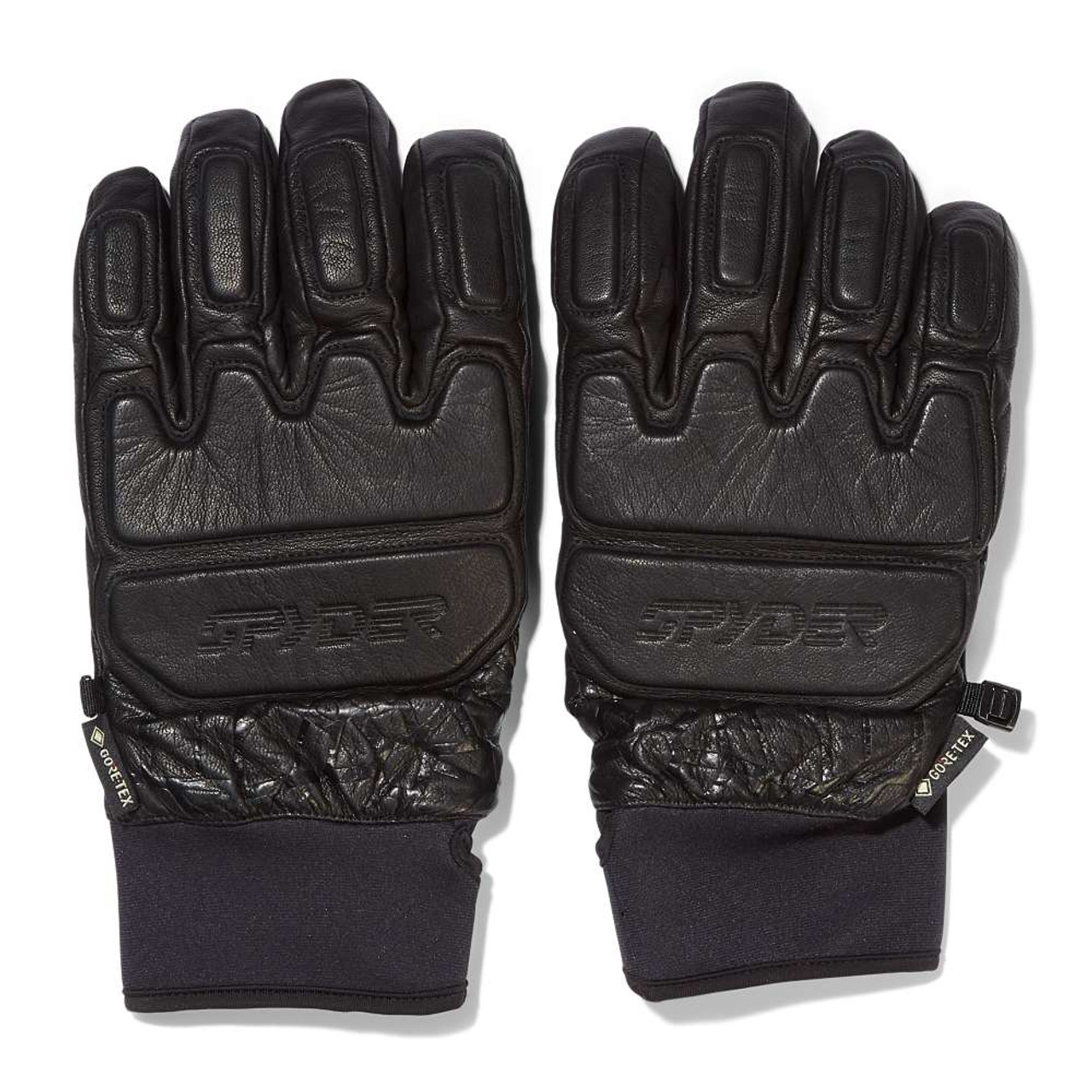 小物 Spyder Gloves Black M Amazon.com: Spyder Leather Palm Black Gloves (Medium