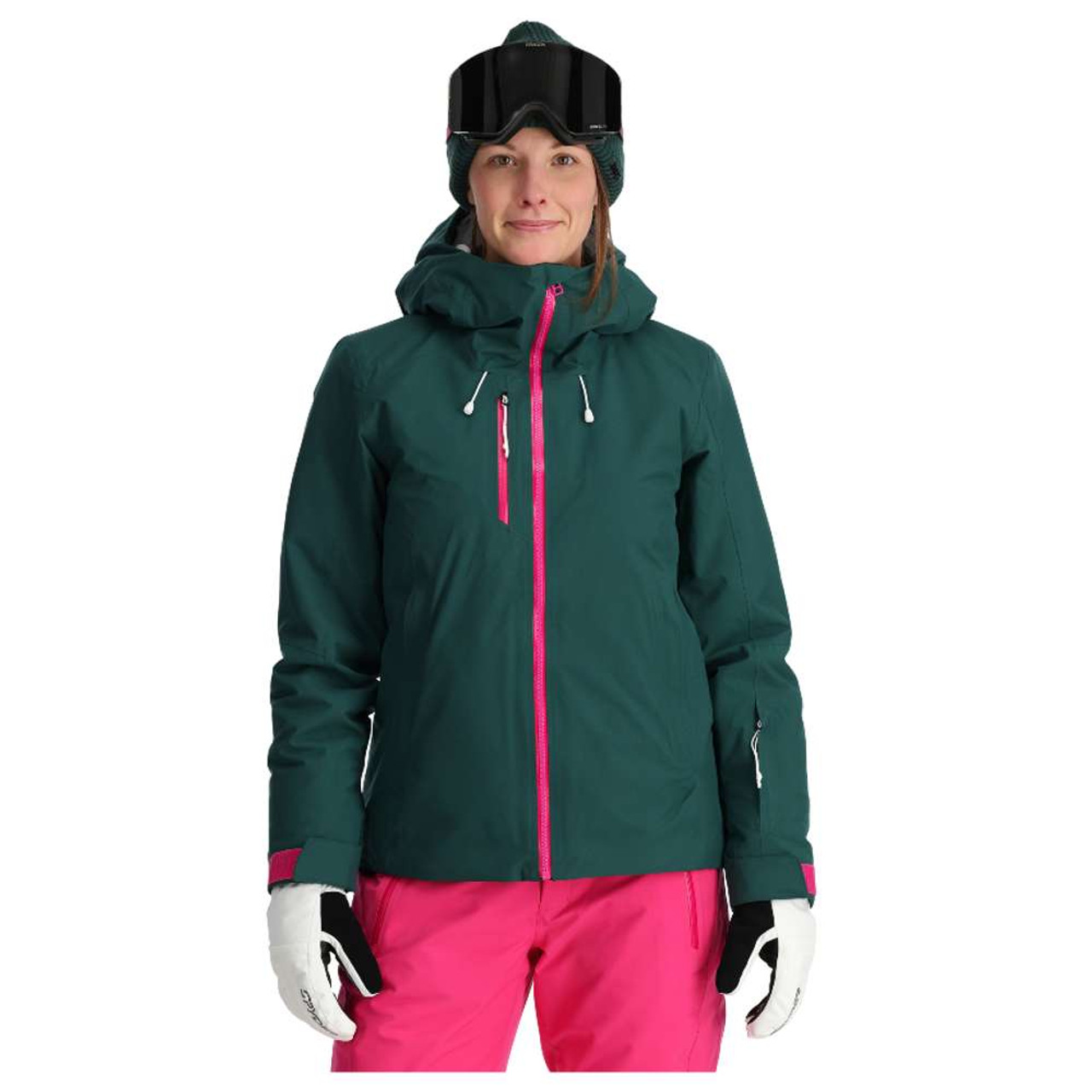 【Spyder】Spyder Prevail Jacket Womens Spyder Women's Softshell Jacket - Bonded Micro-Fleece