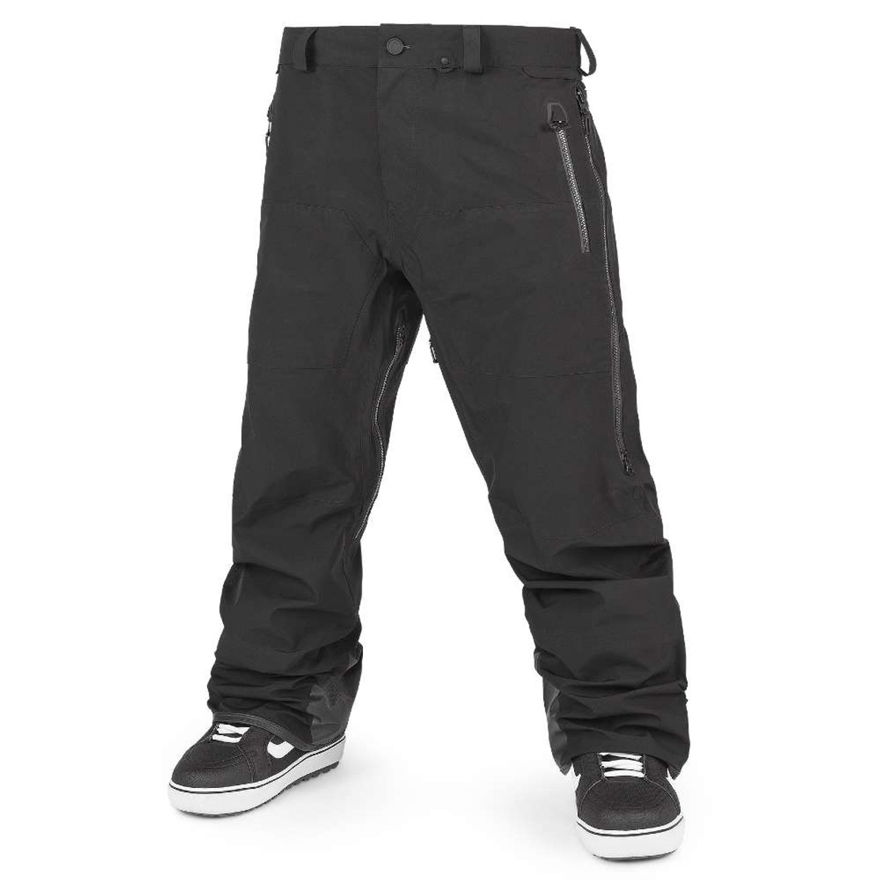 定番人気 volcom L L gore-tex L Black pants ウィンタースポーツ