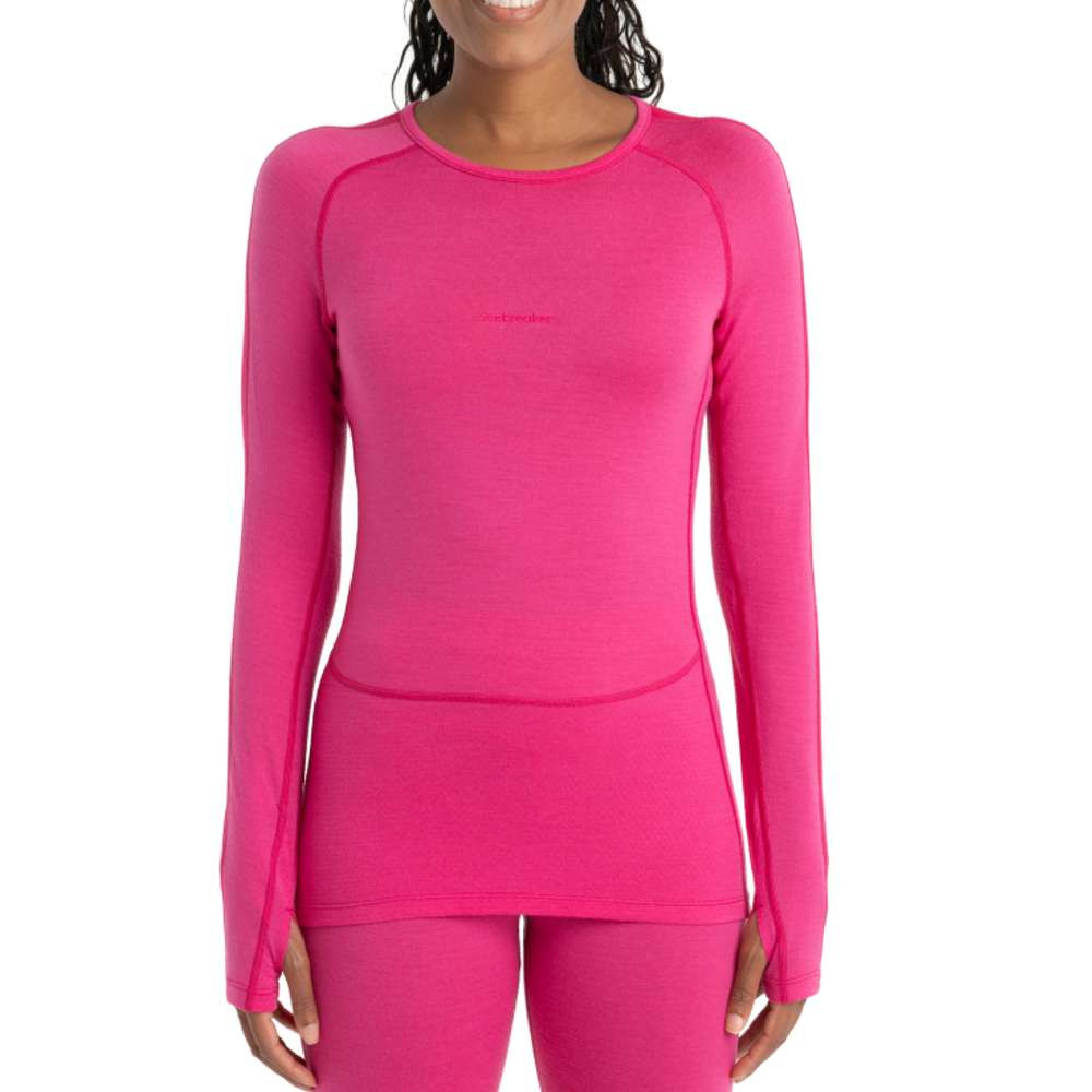 Icebreaker 260 ZoneKnit Womens LS Crewe 2024 Corbetts Ski