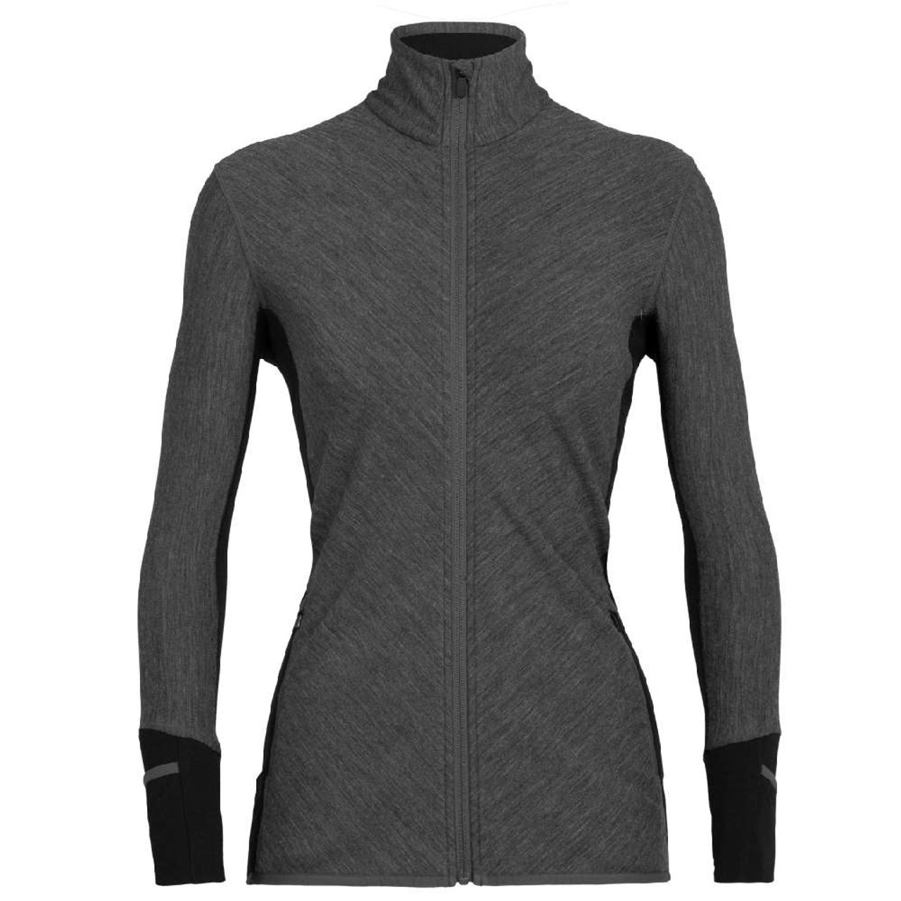 ICEBREAKER W's HELIX LS ZIP HOOD S ブラック Icebreaker Men's MerinoLOFT Scout Zip Hood
