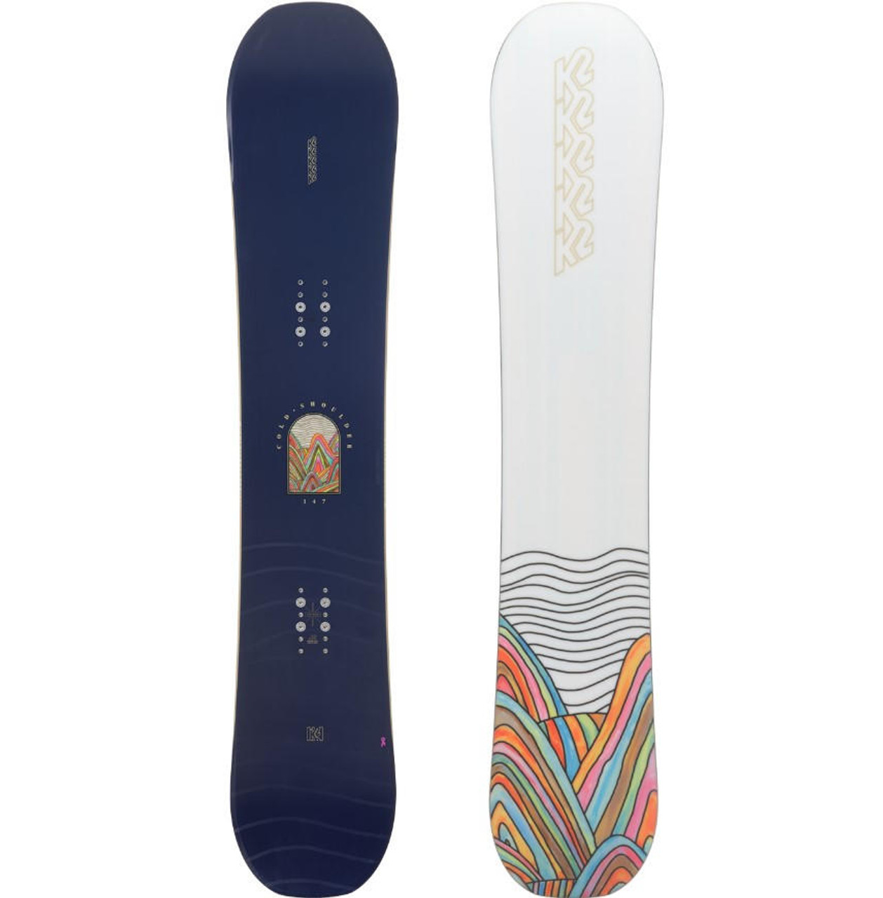 2024 K2 Cold Shoulder Womens Snowboard w K2 Clicker X HB Womens