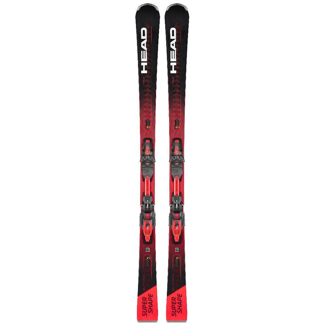 2023 Head Supershape e-Rally Skis w PRD 12 GW Bindings 