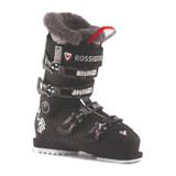 Rossignol NOVA 6 Womens Skis w/ Rossignol PURE 70 Womens Ski Boots & Rossignol ELECTRA White Ski Poles Package
