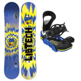 LIB TECH Lib Tech Banana Blaster Snowboard w/ Bent Metal BMX JR Snowboard Bindings 2025 