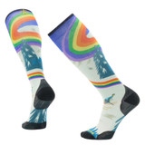 Smartwool Ski Zero Cushion Rainbow Trails Print OTC Mens Socks 2026