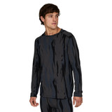 Le Bent Heavyweight Antarctic Grid Fleece Mens Crew 2026
