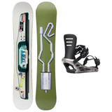K2 Medium Snowboard w/ K2 Formula Snowboard Bindings Package 2026