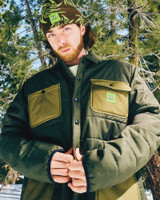 686 x Huf Puffer Insulated Mens Jacket 2026