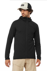 Salomon Essential Lightwarm Hooded Mens Jacket 2025