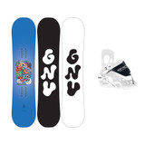 GNU Recess Mini JR Snowboard Package 2027