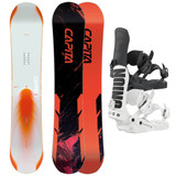 CAPiTA Mercury Snowboard w/ Union Force Team Snowboard Bindings Package 2027
