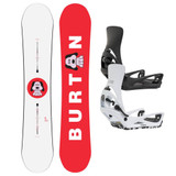 Burton Process Good Dog Snowboard w/ Burton Step On Cartel X Snowboard Bindings Package 2027