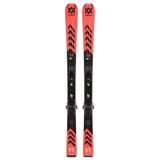 Volkl Racetiger JR Red Skis w vMotion JR 7.0 GW Bindings 2024