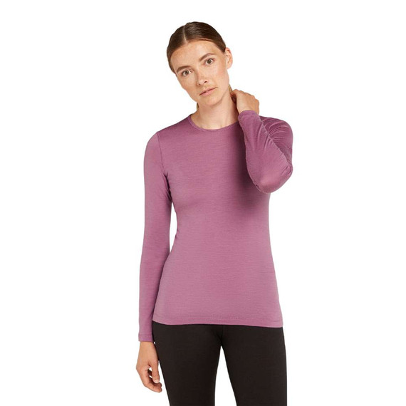Icebreaker Merino 200 Oasis Womens Long Sleeve Crewe 2025