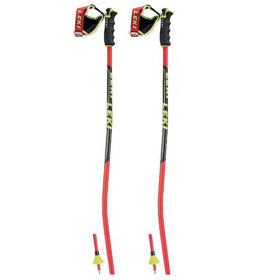 2020 Leki WC GS Red Adult Ski Poles