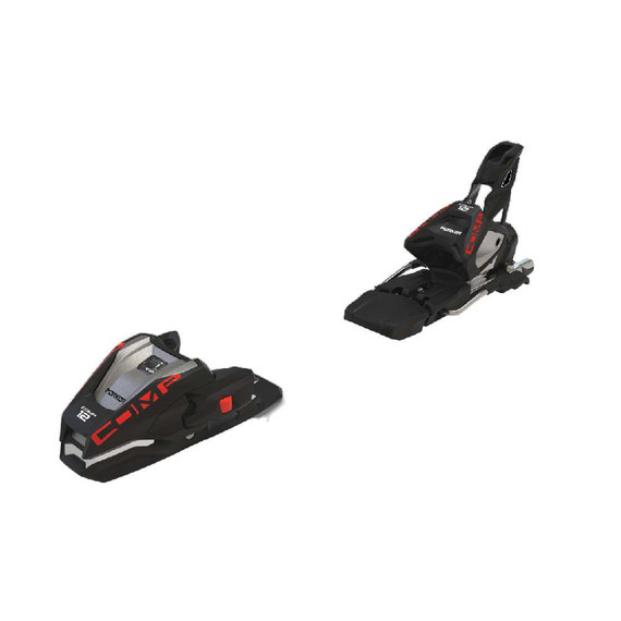 Marker COMP 12 B85 Black/Flo Red Ski Bindings 2026