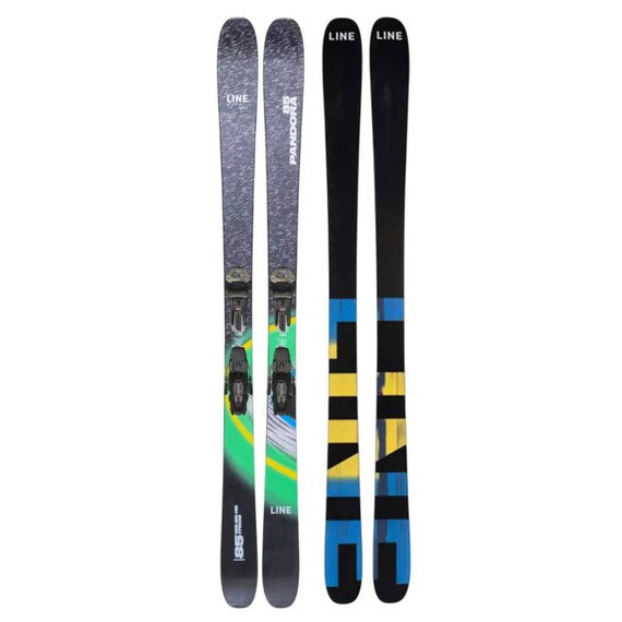 新品★LINE PANDORA 85 QUIK SQUIRE 10ビンディング付 LINE Pandora 85 Quikclik Squire 10 Skis 2025 | Absolute-Snow