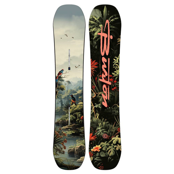 Burton スノーボード ブラック/オレンジ Burton Custom Wide Snowboard 2008 | evo